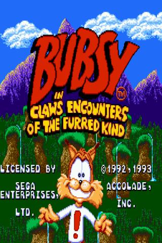 Bubsy in Claws Encounters of t