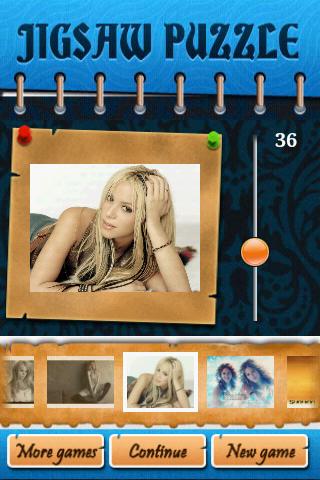 Hot Gilr Shakira Puzzle Android Brain & Puzzle