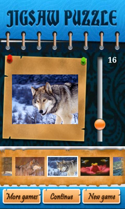 Wild Animals Jigsaw Android Brain & Puzzle