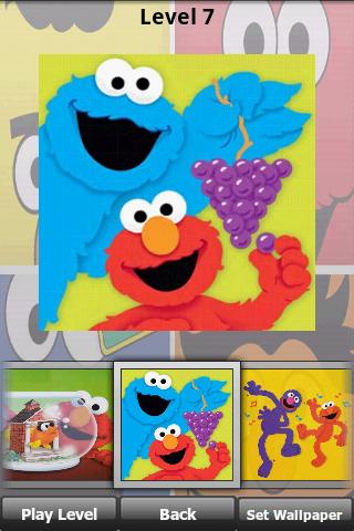 Sesame Street Puzzle : JigSaw Android Brain & Puzzle