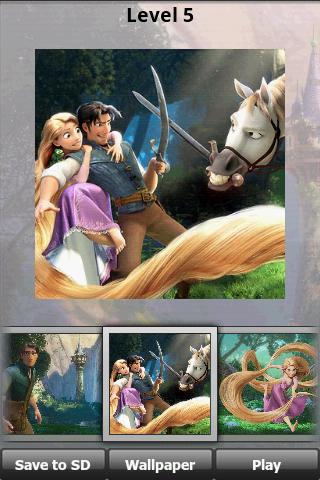 Disney Tangled Puzzle : JigSaw Android Brain & Puzzle