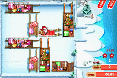 Santa Chariot Escape Free Android Brain & Puzzle