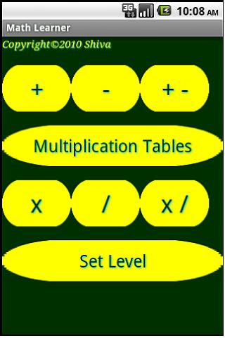 Math Learner Android Brain & Puzzle