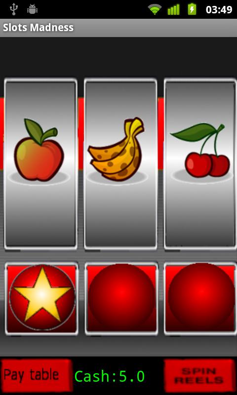 Slots Madness Android Cards & Casino