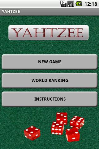 YAHTZEE Android Cards & Casino