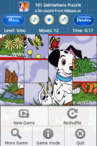 101 Dalmatians – a fan puzzle Android Brain & Puzzle