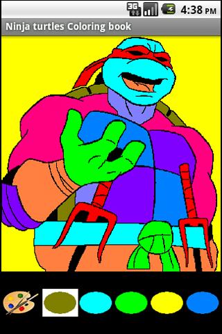 Ninja Turtle Coloring book Android Casual