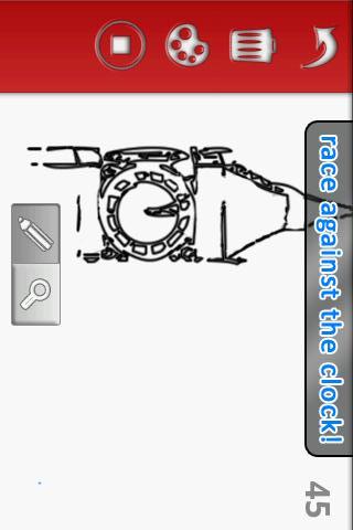 Stopwatch Sketcher Android Casual