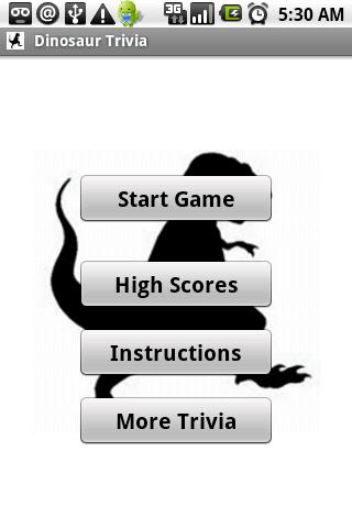 Dinosaur Trivia Quiz Android Brain & Puzzle