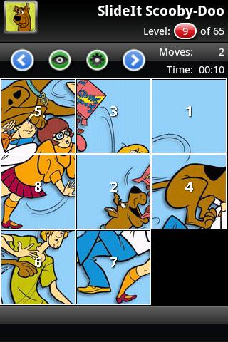 SlideIt: Scooby-Doo Android Brain & Puzzle