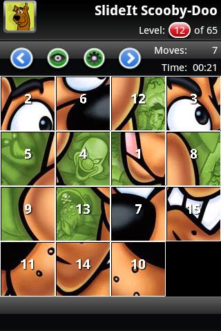 SlideIt: Scooby-Doo Android Brain & Puzzle