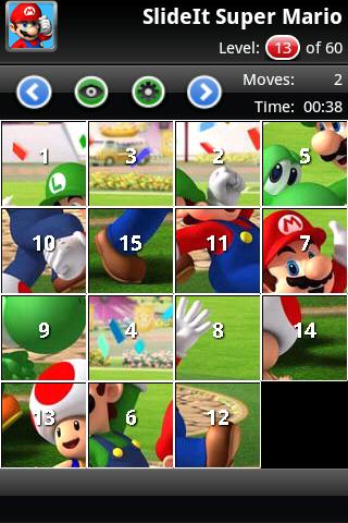 SlideIt: Super Mario Android Casual