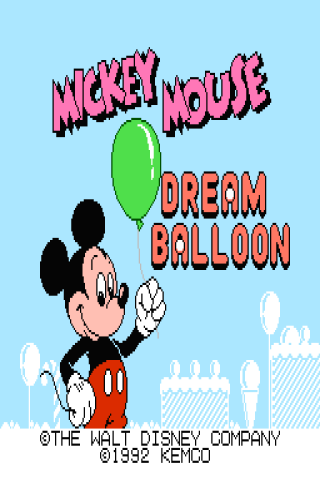 Mickey Mouse  Dream Balloon
