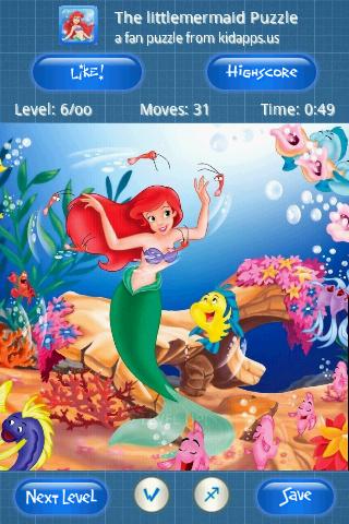 The Little Mermaid Android Brain & Puzzle