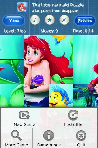 The Little Mermaid Android Brain & Puzzle