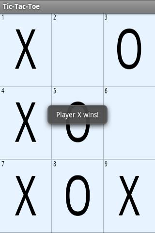 Tic-Tac-Toe Android Brain & Puzzle