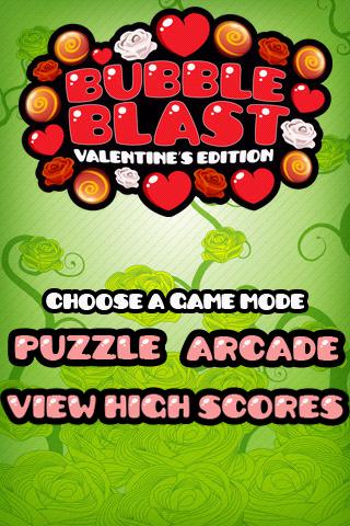 Bubble Blast Valentine Android Brain & Puzzle