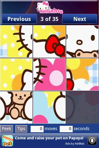 SlideMe: Hello Kitty Android Brain & Puzzle