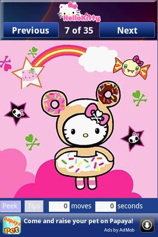 SlideMe: Hello Kitty Android Brain & Puzzle