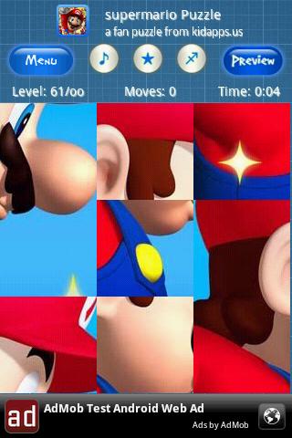 Supermario – a fan game Android Brain & Puzzle