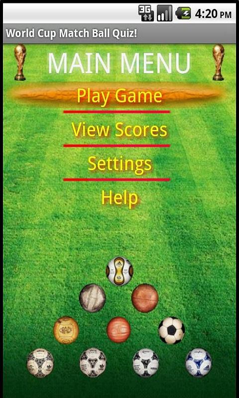 World Cup Match Ball Android Brain & Puzzle