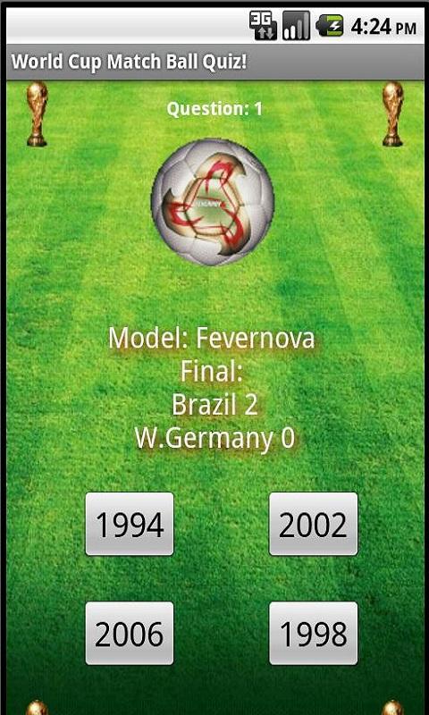 World Cup Match Ball Android Brain & Puzzle