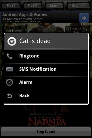 Ringtone: Narniа Android Brain & Puzzle