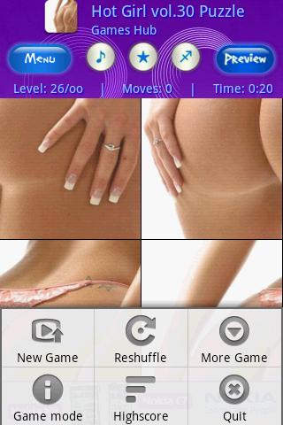 Hot girls vol 30 Swap Puzzle Android Brain & Puzzle