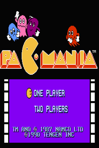 Pac-Mania USA Unl