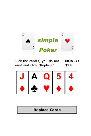 simplePoker2011 Android Cards & Casino