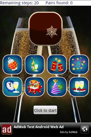 New Year Memory Game Android Brain & Puzzle