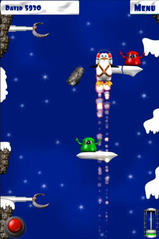 Doodle Space Pingouin Android Arcade & Action