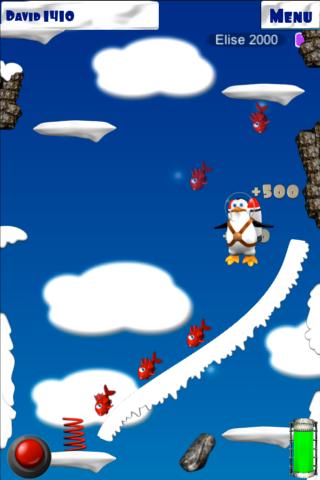 Doodle Space Pingouin Android Arcade & Action