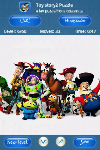 Toy Story 2 Android Brain & Puzzle