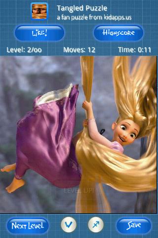 Tangled 2010 – kids puzz! Android Casual