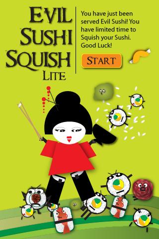 Evil Sushi Squish Lite Android Arcade & Action