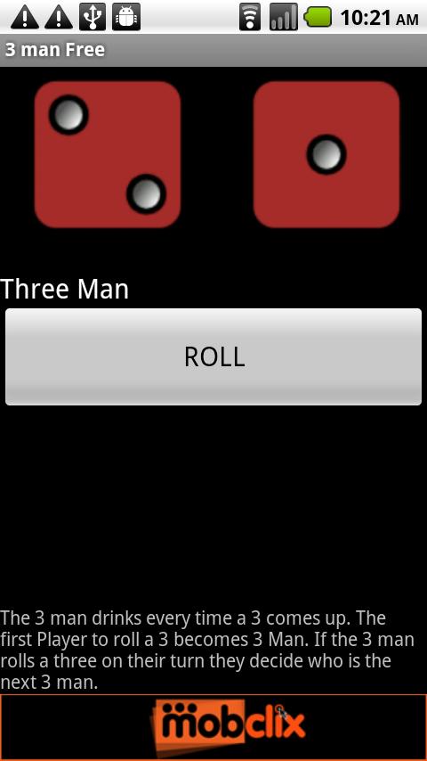 3 Man Drinking Game Free Android Casual