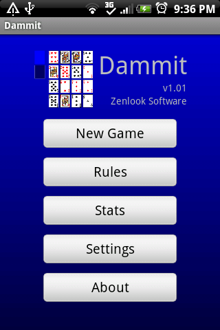Dammit Android Cards & Casino