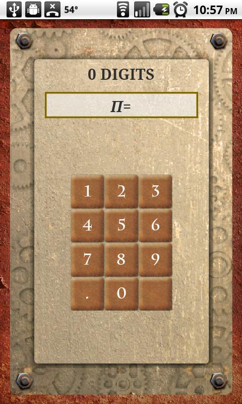 Pi (3.14159…) Android Brain & Puzzle