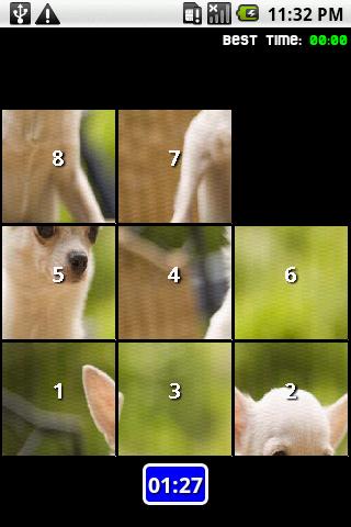 Dogs Slide Puzzle Android Brain & Puzzle