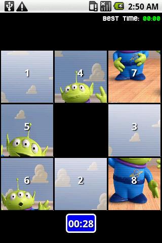 Toy Story Slide Puzzle Android Brain & Puzzle