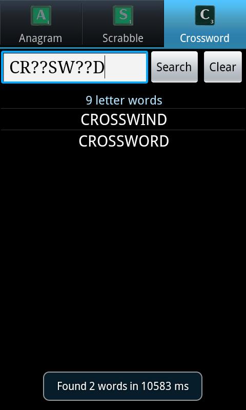 Word Solver Android Brain & Puzzle