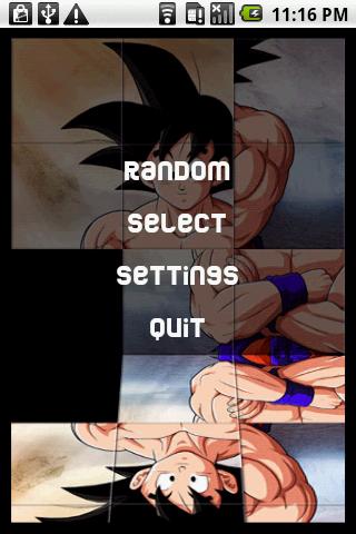 Dragon Ball Z Slide Puzzle