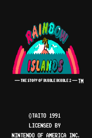 Rainbow Islands  The Story of