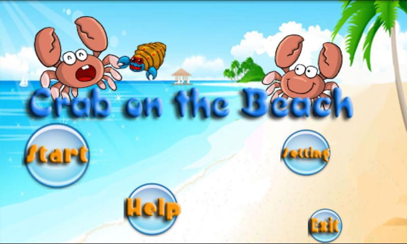 Crab on the Beach Android Casual