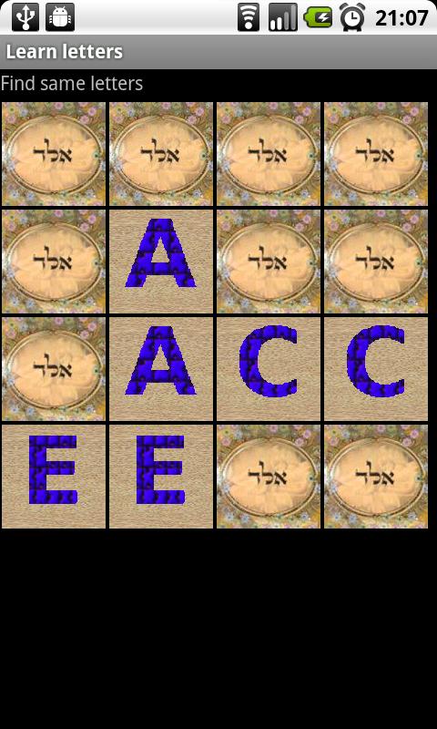Learn letters Android Casual
