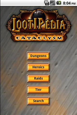 Cataclysm  Lootipedia