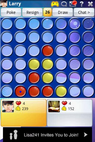 Connect Four Online Android Brain & Puzzle