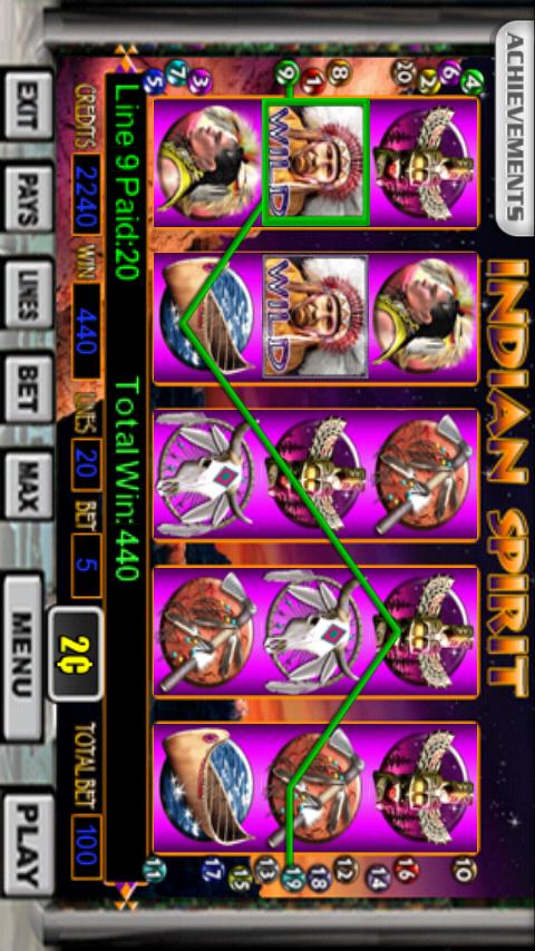 Indian Spirit Slot Machine Android Cards & Casino