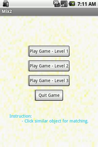 Matching Object Game Android Brain & Puzzle